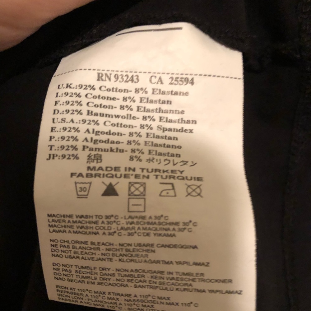 EUC Diesel Womenβs Black Logo T- Shirt - Picture 6 of 6